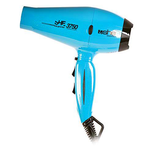 SHE she-3750.Celeste secador de pelo, Celeste