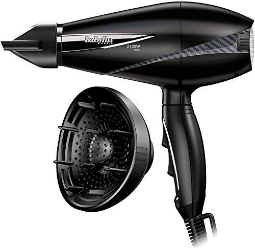 Babyliss 6610DE, Secador AC, 2100 W, Negro