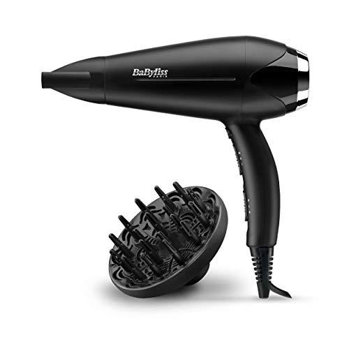 BaByliss D572DE Secador de pelo iónico con motor DC 2200W de potencia