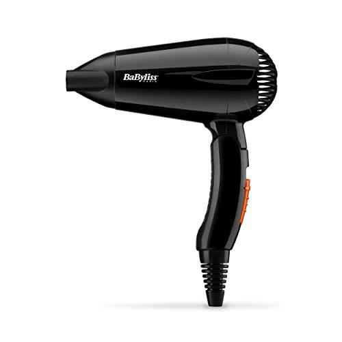 BaByliss 5344E Secador de viaje plegable con 2000W de potencia