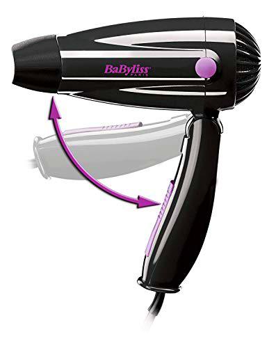 BaByliss 5250E - Secador de pelo de viaje plegable (1200 W)