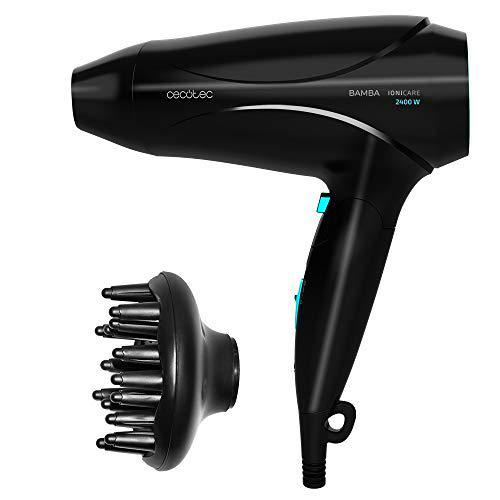 Cecotec Bamba IoniCare 5450 Power&amp;Go Pro Ice - Secador de pelo Ionico (2400 W de potencia