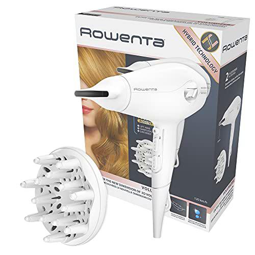 Rowenta Volumizer CV6130 - Secador de 2400 W potente