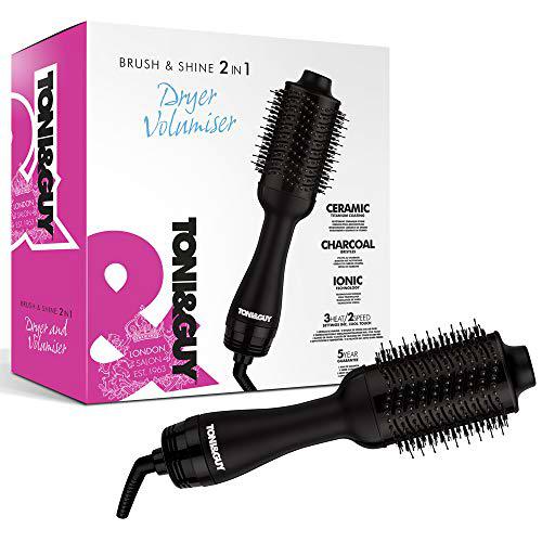 Secador de pelo y voluminizador 2 en 1 Toni&amp;Guy Brush &amp; Shine