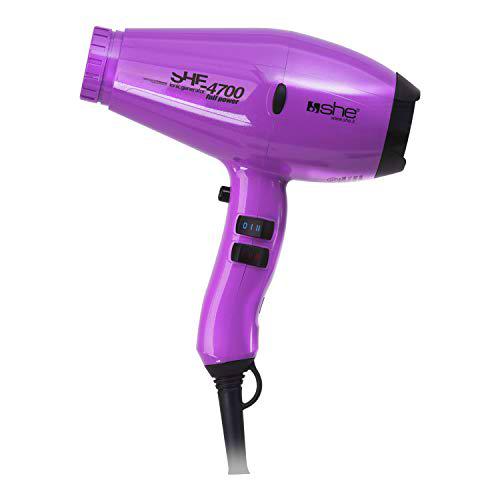 SHE she-4700.Lila secador de pelo, Lila