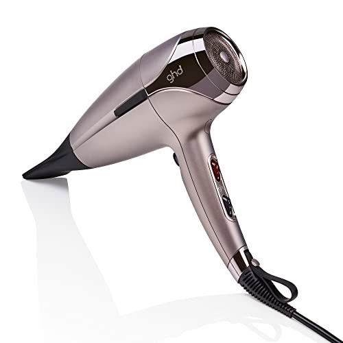 ghd Helios Desire - Secador de Pelo Profesional con Tecnología Aeroprecís, Gris Metal