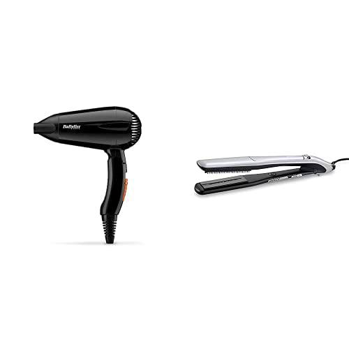 BaByliss 5344E Secador de viaje plegable con 2000W de potencia