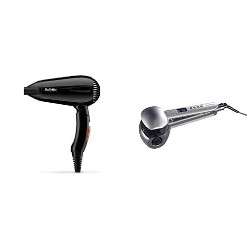 BaByliss 5344E Secador de viaje plegable con 2000W de potencia