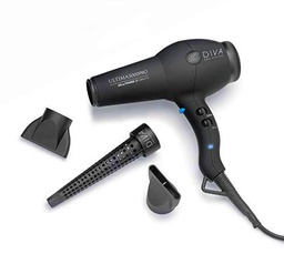 Diva Professional Ultima 5000 Pro Black Diva - Secador profesional