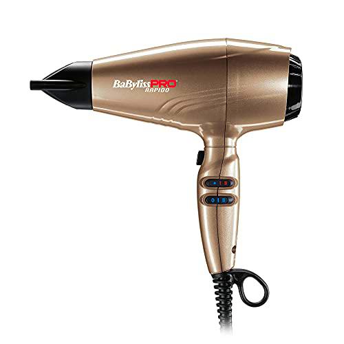 BaByliss PRO Secador profesional Rapido BAB7000IGE Secador de pelo iónico