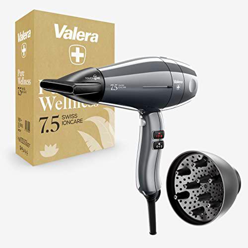 Valera Swiss Ioncare 7.5 Secador de Pelo Iónico Profesional con Difusor para Rizos