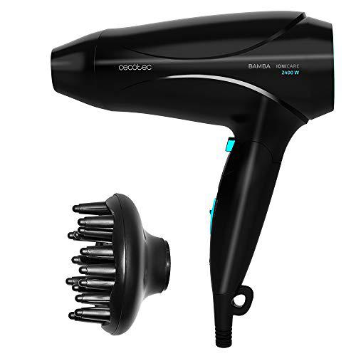 Cecotec Secador de pelo Ionico Bamba IoniCare 5450 Power&amp;Go Pro Ice