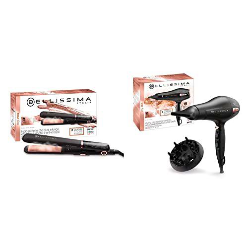 Imetec Bellissima My Pro Steam B28 100, Plancha de pelo con vapor profesional