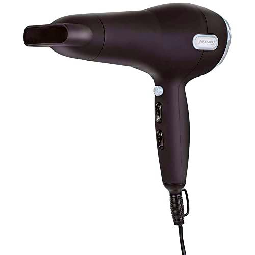 MPM MSW-09 secador de pelo profesional + Difusor, 2 ajustes de Velocidad