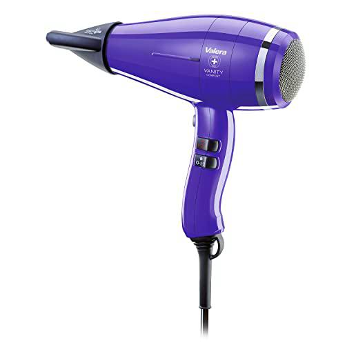 Valera Vanity Comfort Pretty Purple, secador de pelo profesional con iones