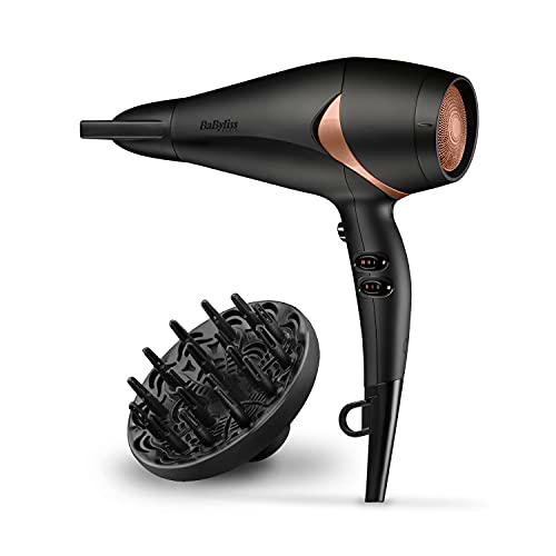 BaByliss Bronze Shimmer 2200 2200 W Negro, Oro rosa