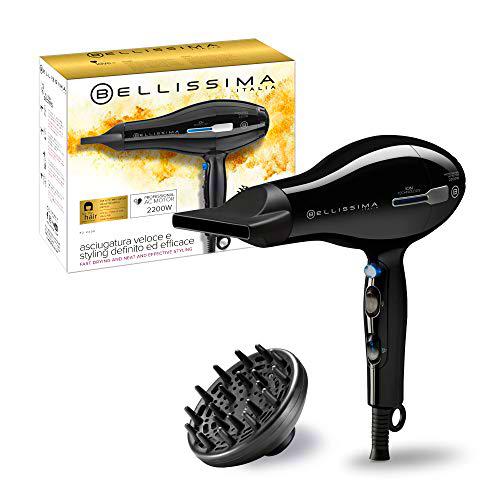 Imetec Bellissima P2 2200 - Secador de pelo profesional de 2200 W