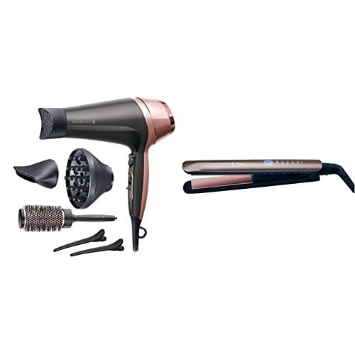 Remington Secador de Pelo Curl &amp; Straight Confidence