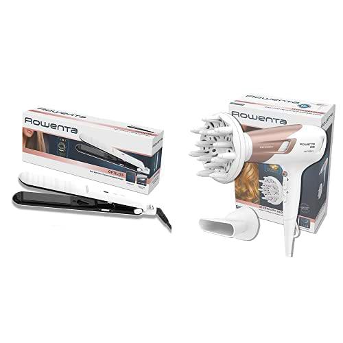 Rowenta Optiliss SF3210 Plancha de pelo + Studio Dry CV5830 Secador de pelo 2300 W