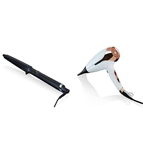 ghd curve creative curl - Rizador con barril cónico para crear ondas surferas &amp; Helios