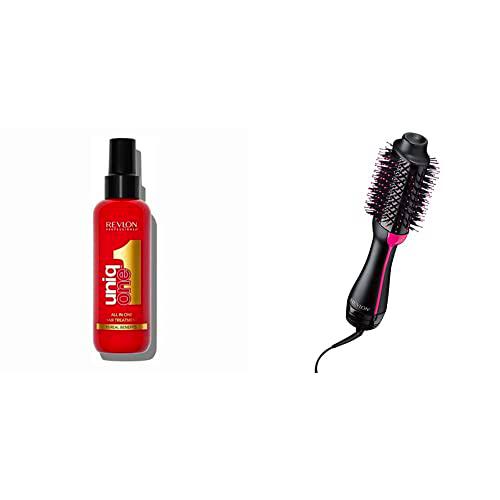 Revlon Professional UniqOne Protector Térmico Pelo + Secador voluminizador Revlon Salon One-Step