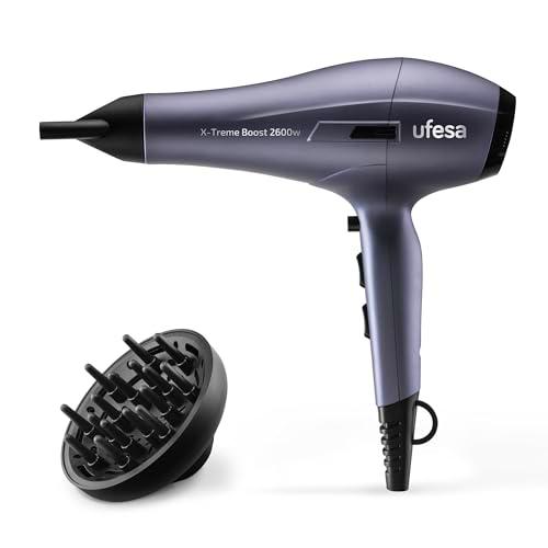 Ufesa X-Treme Boost Secador Iónico Motor Profesional AC 2600W Generador de Iones