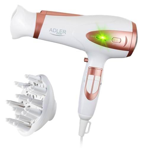 Adler AD 2248 - Secador de Pelo con difusor e ionizador (2200 W)