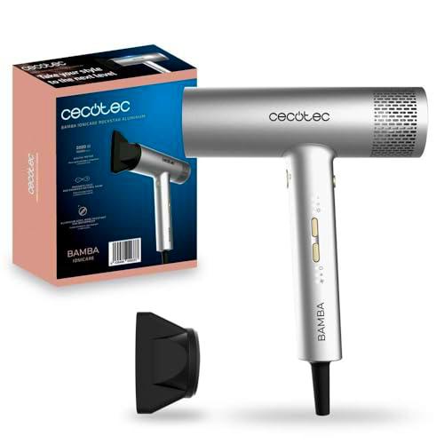 Cecotec Secador de Pelo con Motor Digital Bamba IoniCare RockStar Aluminum