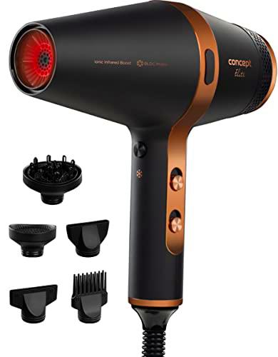 Concept VV6030 Hair Dryer 2200 W Black Bronze