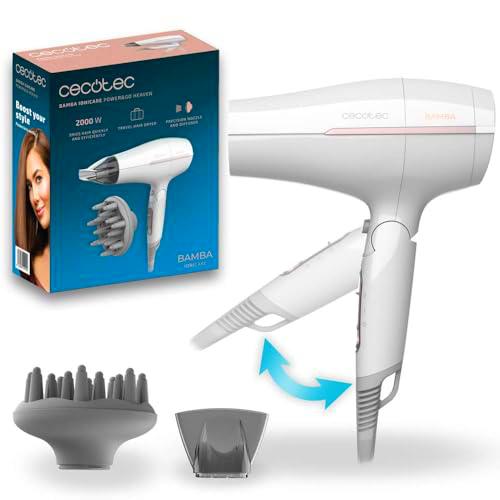 Cecotec Secador de Pelo de Viaje Plegable IoniCare Power&amp;Go Heaven