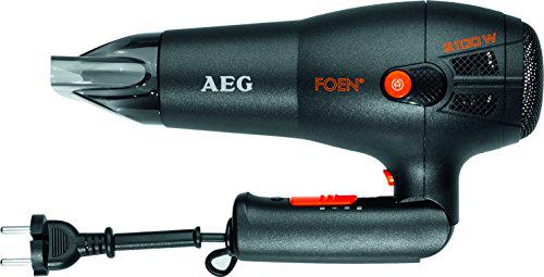 AEG HT 5650 - Secador de pelo profesional iónico, 3 niveles de temperatura