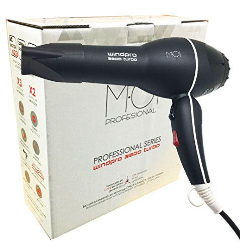 Secador de pelo WindPro 3900 Ionic Turbo 2200w Professional Series M·O·I Profesional