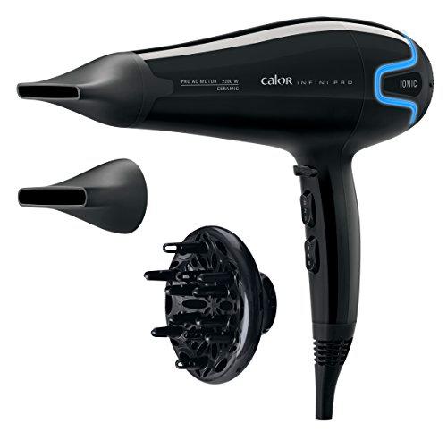 Calor CV8730 2200W Negro secador - Secador de pelo (Negro