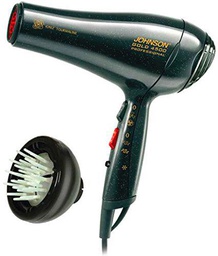 JOHNSON ELETTRODOMESTICI 4500 Gold 2200W Negro - Secador de pelo (Negro