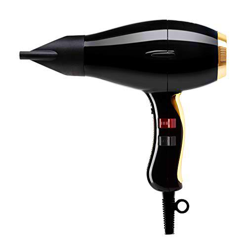 Secador de pelo Elchim 3900 Healthy Ionic Black &amp; Gold|Secador de pelo profesional