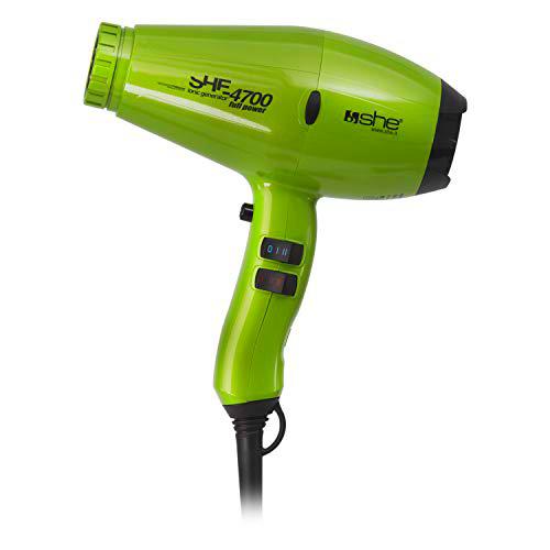 SHE she-4700.Verde secador de pelo, Verde