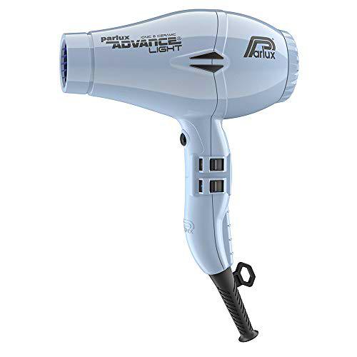 Parlux Advance Light - Secador de pelo ionico, Gris (Ice)