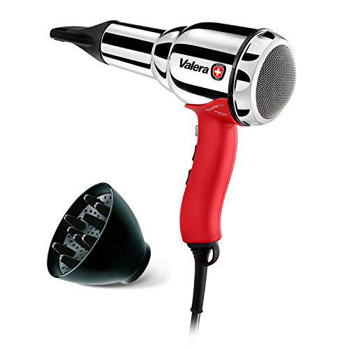 Valera Swiss Metal Master Light Emotion - Secador de pelo profesional con generador de iones (2000 W)