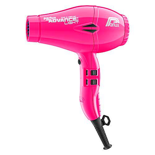 Parlux Advance Light - Secador de pelo ionico, Rosa (Fucsia)