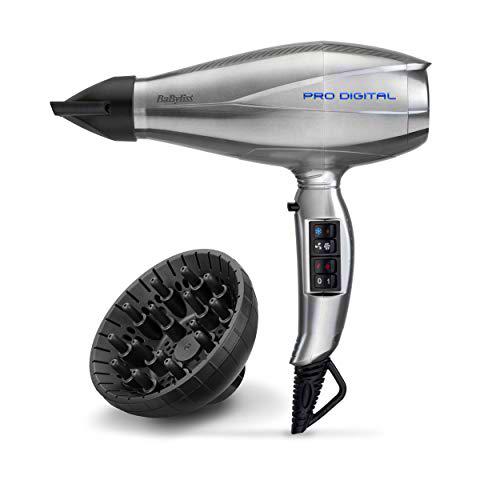 BaByliss Pro Digital 6000E - Secador de pelo profesional