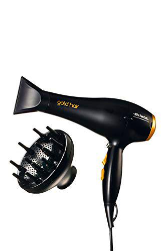 Ariete 8135 - Secador profesional Gold Hair, motor AC