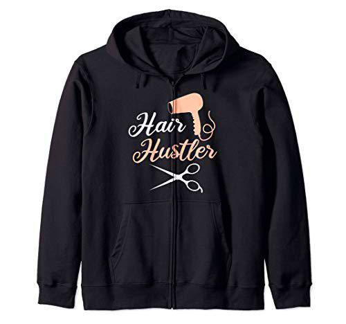 Cute Hairstylist Gift Idea - Hair Hustler Sudadera con Capucha