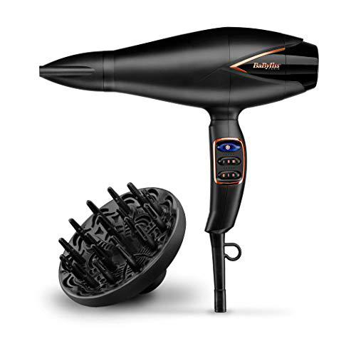 BaByliss Secador Salon Brilliance D665E - Secador de pelo profesional iónico