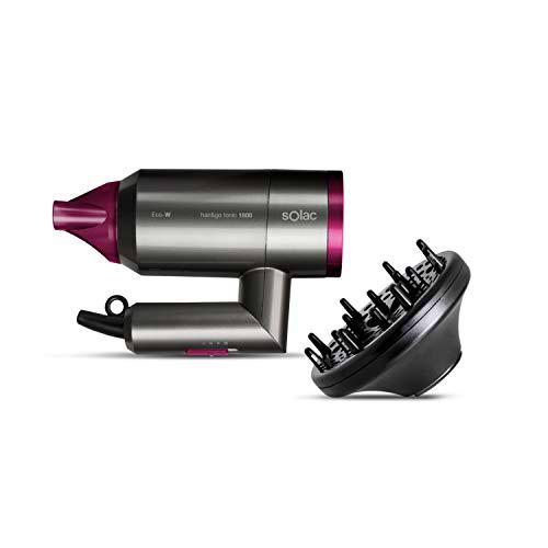 Solac Hair &amp; Go Ionic 180 - secador plegable y ultraligero