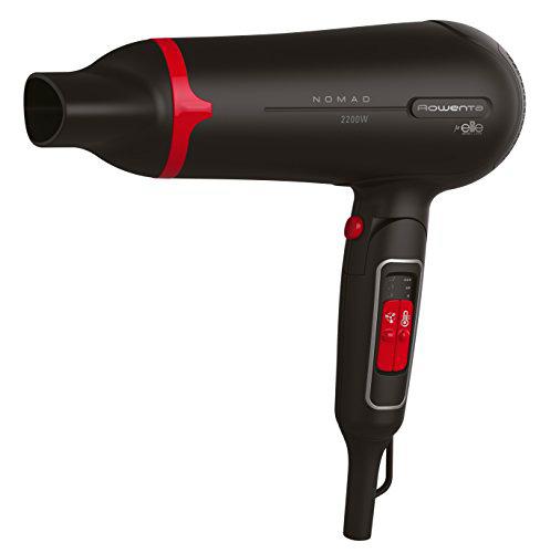 Rowenta - Secador de pelo Elite CV4752F0, 2200 W rojo y negro