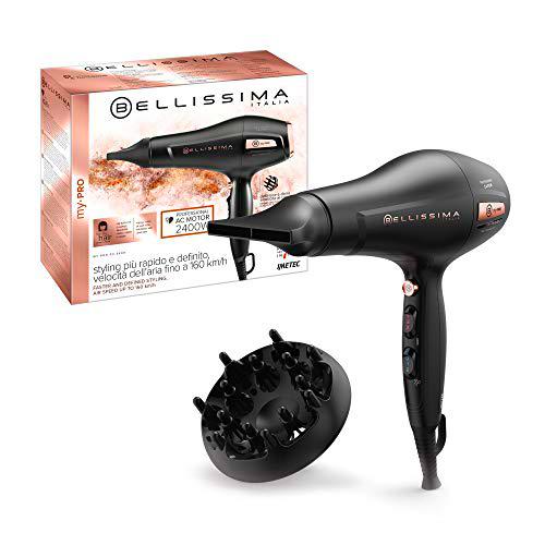 Imetec Bellissima My Pro P3 3400 - Secador de pelo con motor profesional AC