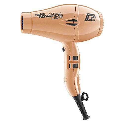 Parlux Advance Light - Secador de pelo ionico, Dorado